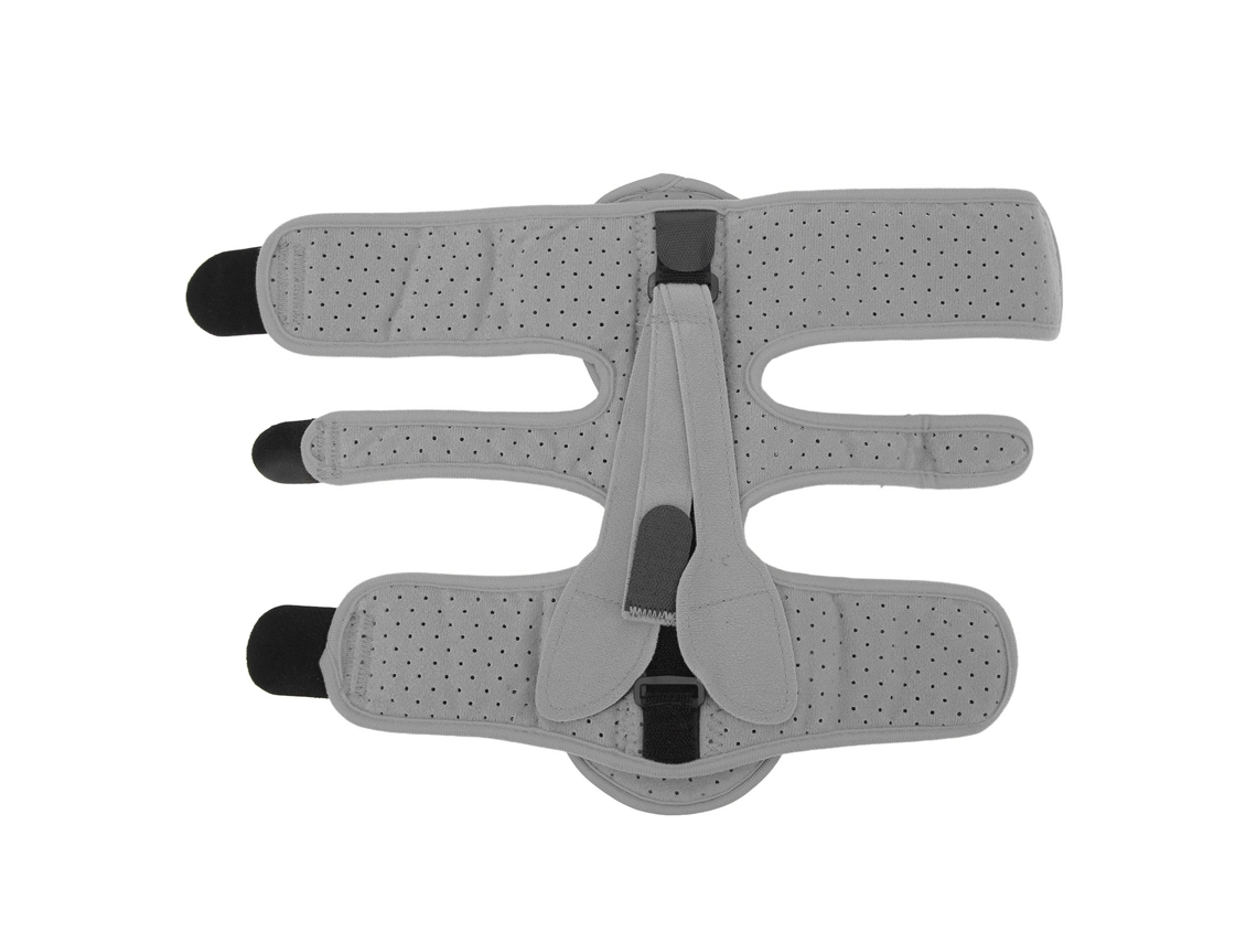 Tobillera universal ajustable y cómoda para pie caído. Órtesis para lesiones de tobillo y cuidado del talón.