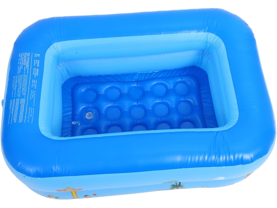 1 Pieza Piscina Inflable Flota Agua Jugar Tamaño Cuadrado Albercas Alberca Para Bebés De Arena