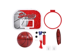 2026-sistema De Baloncesto Mini Para Niños Interior, Kit De Aro Y Tablero Montado En Puerta/pared, Juguete Pequeño