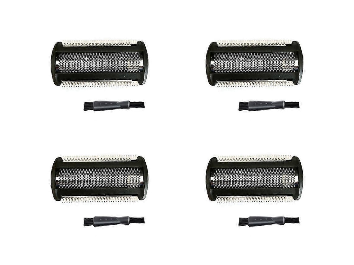 Kit 4 Cabezales Bg2000 + 4 Cepillos, Compatible Con Philips Bg2024, Bg2025 Y Tt2000, Corte Preciso Y Fácil Instalación.