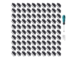 2026 Store-100 Piezas Tornilleros Ocultos Para Tablas De Deck Composite Clips De Fijación Con Tornillos