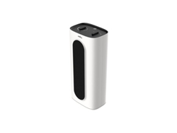 Termoventilador Cerámico Chequia Blanco/negro 2000w 2 Potencias Oscilante Antivuelco Termostato (38,5x17,5x12,8cm)