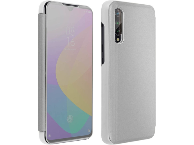 Funda Xiaomi Mi 9 Lite AVIZAR Espejo Plateado