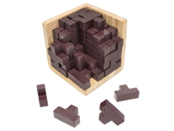 Rompecabezas de cubo de madera 3D* ZYBLSSBB