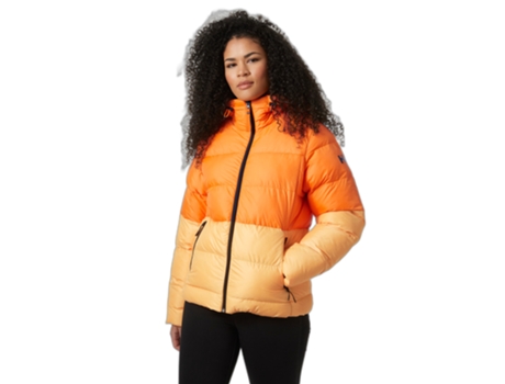 Abrigo para Mujer HELLY HANSEN (L - Poliéster - Naranja)
