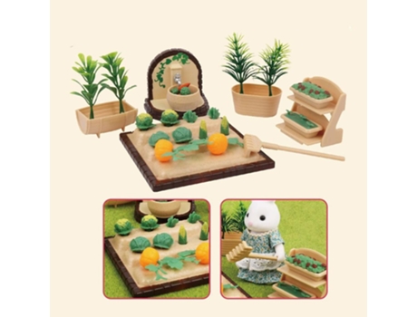 Miniatura de Casa de Muñecas, Bosque de Muebles, Juego de Simulación Familiar F