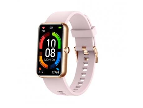 Pulsera Deportiva L16Pro 1 Pantalla táctil de 47 pulgadas Pantalla grande Monitoreo IP68 Impermeable Rosa