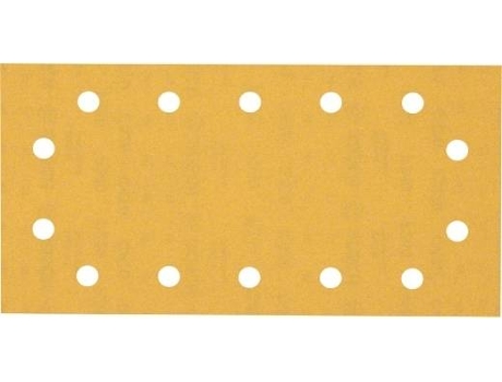 Lija BOSCH Expert C470 con 14 Orificios para Lijadoras Orbitales - 115x230 mm - G 240 - 50 Un