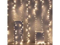 Cortina de Guirnaldas Led PRISMICA Blanco Cálido (3 m)