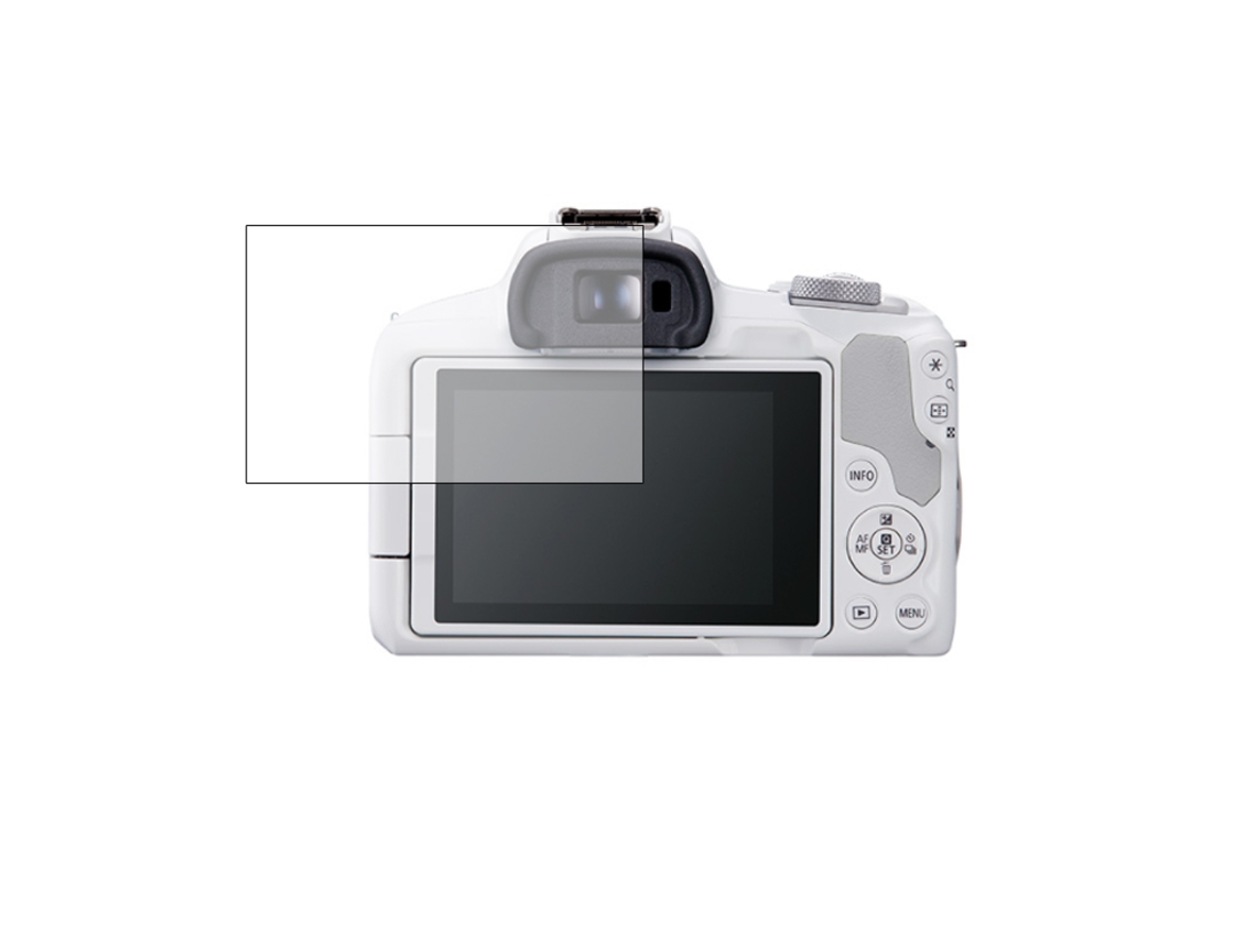 Juego de 5 protectores de pantalla de vidrio templado antirroturas con arco para Canon EOS R50 DIGITALLAB
