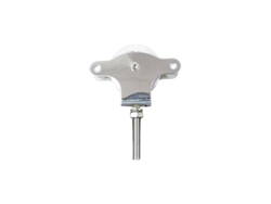 Polea Tendedero Wolfpack Inoxidable 40 Mm. / Roldana Metálica Con Tornillo