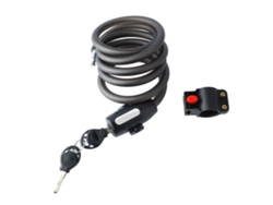 Vlrla-candado Antirrobo Para Bicicleta Cable De Acero Seguridad Moto Bicicleta De Montaña Con Llaves Y Soporte