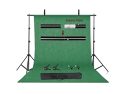 Kit de soporte para fondo de fotografía, barra transversal ajustable, uso multifuncional, verde normal, 2000 x 3000 OEM