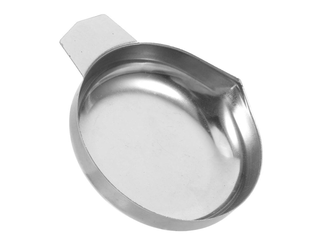 Plato de pesaje de acero inoxidable para básculas electrónicas, bandeja de pesaje para uso doméstico, Gokoco