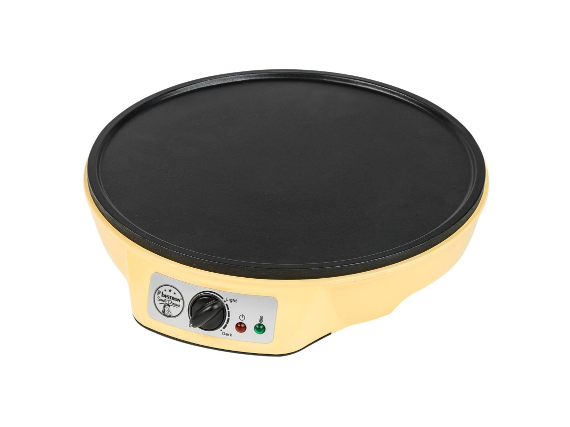 Bestron Asw602 Crepes Maker 1 Crepes 1000 W Negro Amarillo