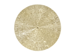 Decoração De Parede Redonda Em Ferro Estilo Elegante Arte De Parede Metalica Tamanho 24.5cm