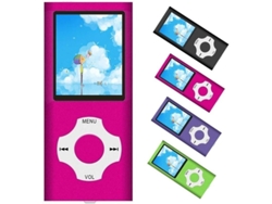Reproductor De Música Mp3/mp4 Portátil Con Tarjeta Tf De 32 Gb, Compatible Con Vídeo, Grabadora De Voz Y Radio Fm.