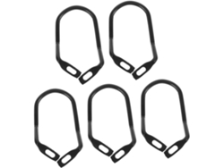 Juego De 5 Protectores De Cadena De Acero Reforzado, Protección Robusta Para Bicicletas De Montaña Y Bicicletas Plegables.