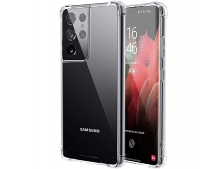 Carcasa Samsung Galaxy S21 Ultra 5G TUMUNDOSMARTPHONE Antigolpes Transparente