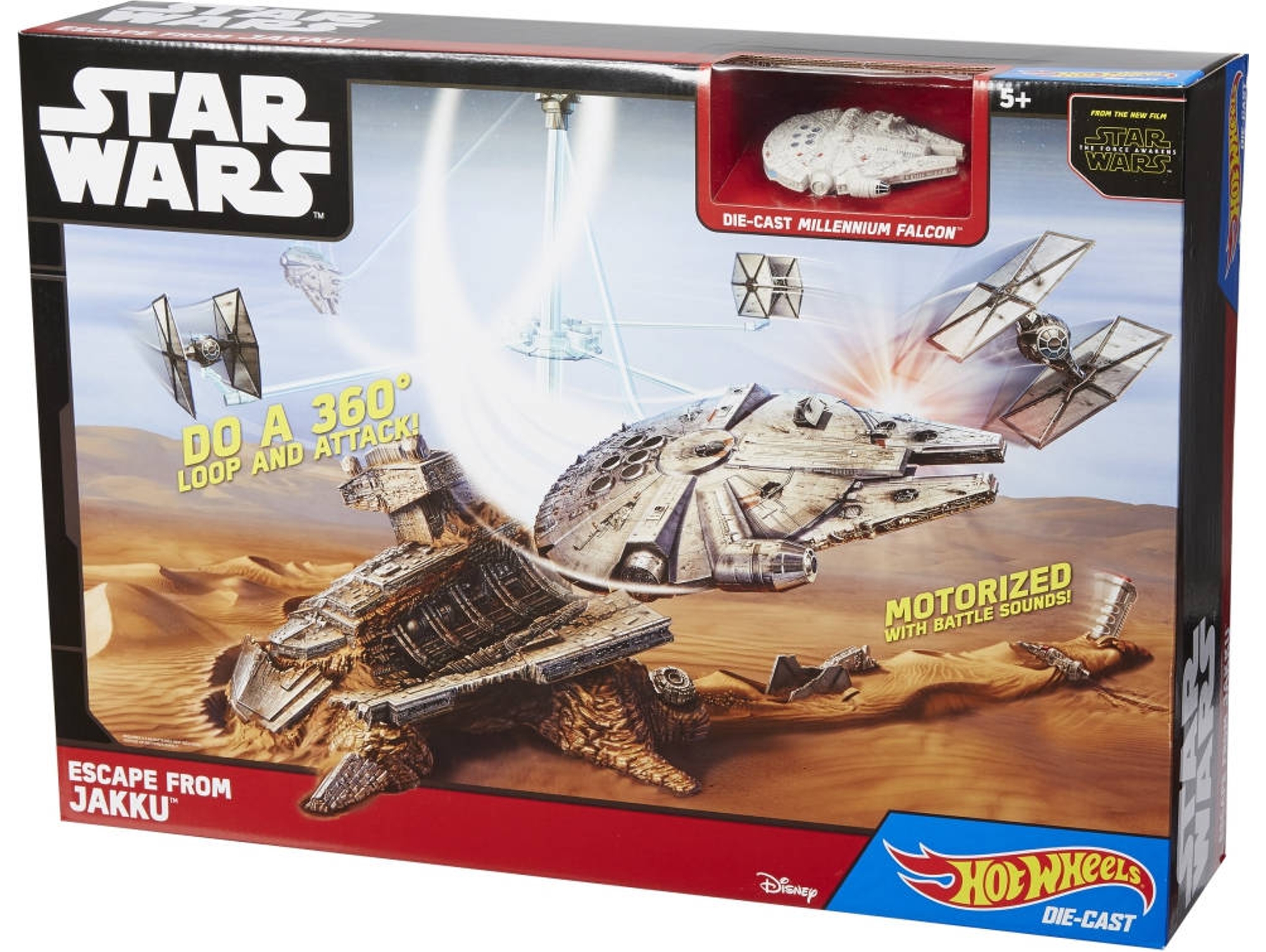 Figuras Interativas MATTEL Star Wars Escape from Jakku