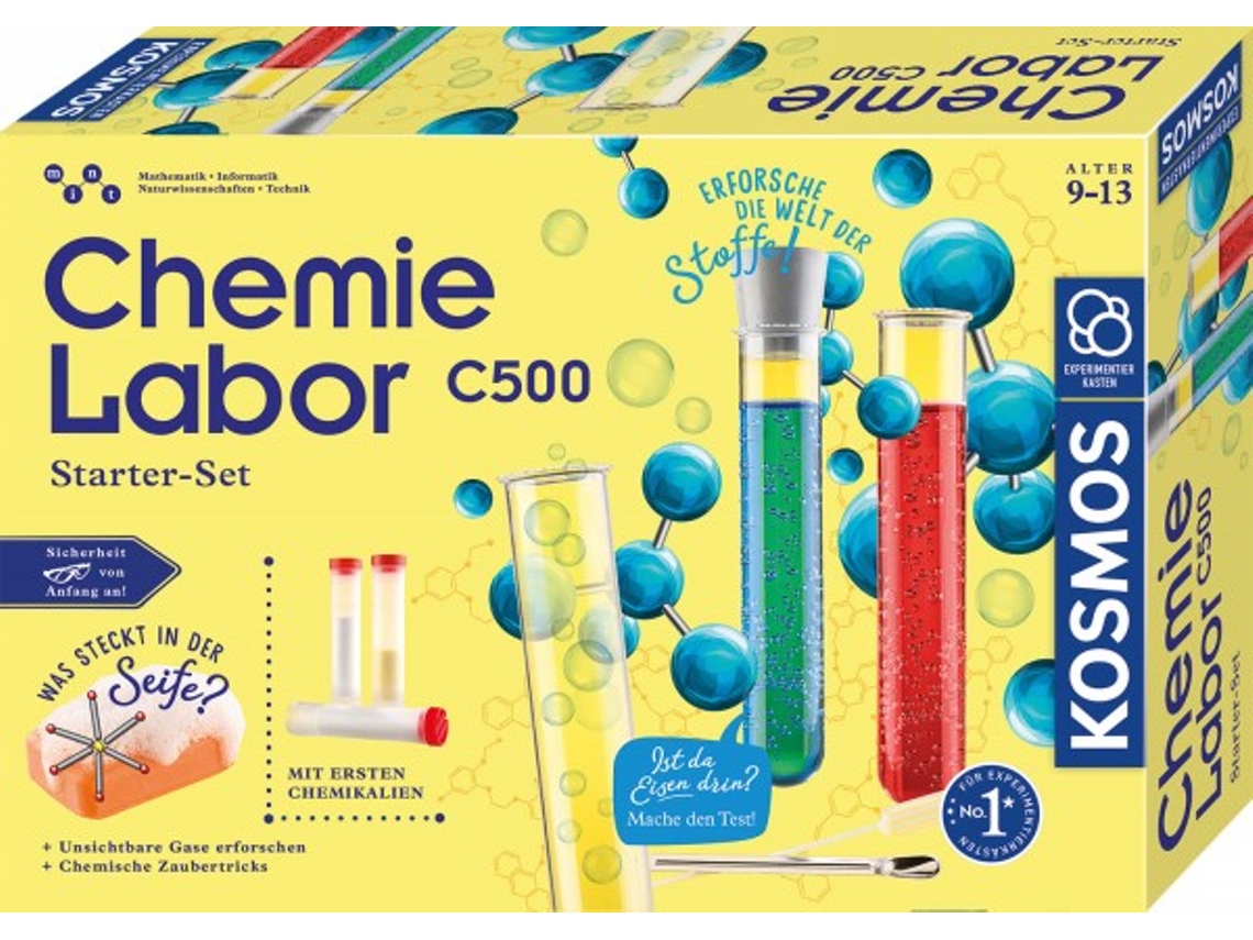 Kit de experimentos KOSMOS 500 (9 anos)
