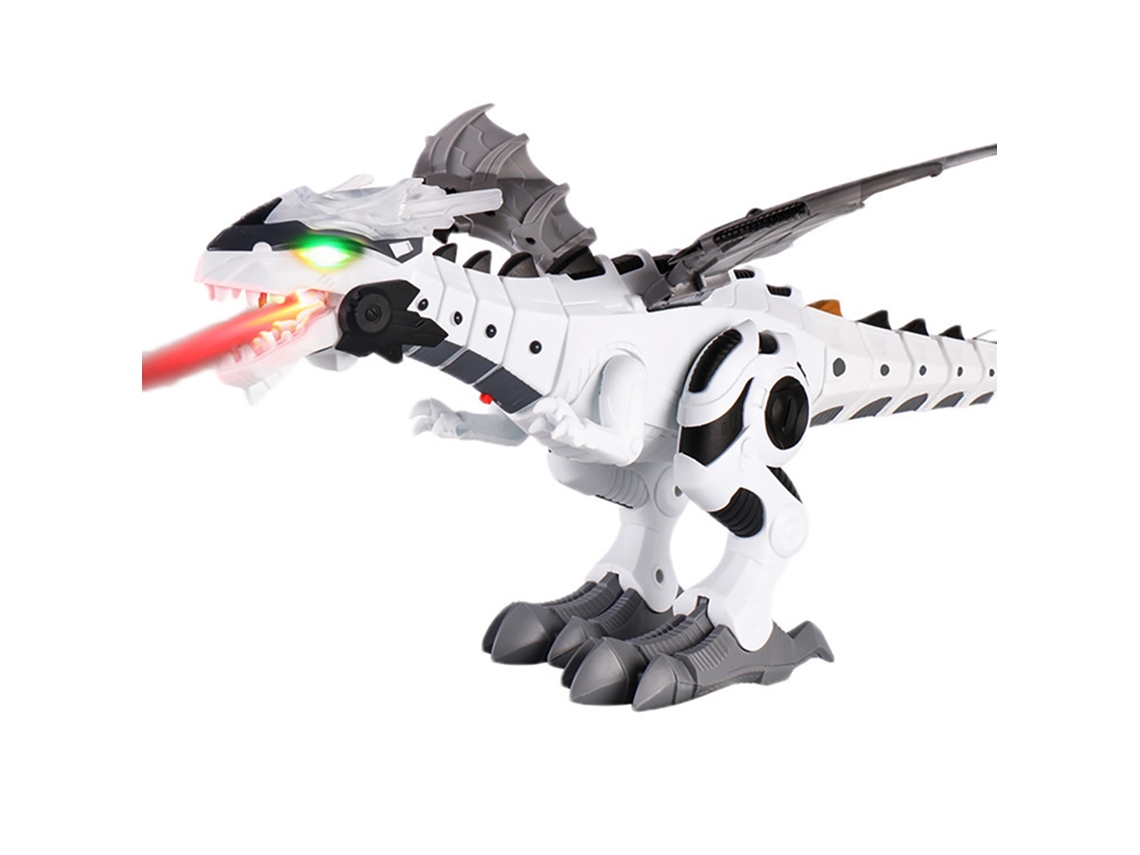 2026-juguete De Dragón Robot Con Niebla Spray Niños Dinosaurio Caminante Que Respira Fuego Con Luces Y Sonidos