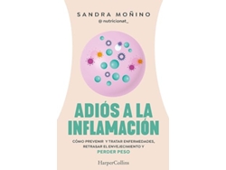 Libro Adiós a la inflamación de Sandra Moñino (Español)
