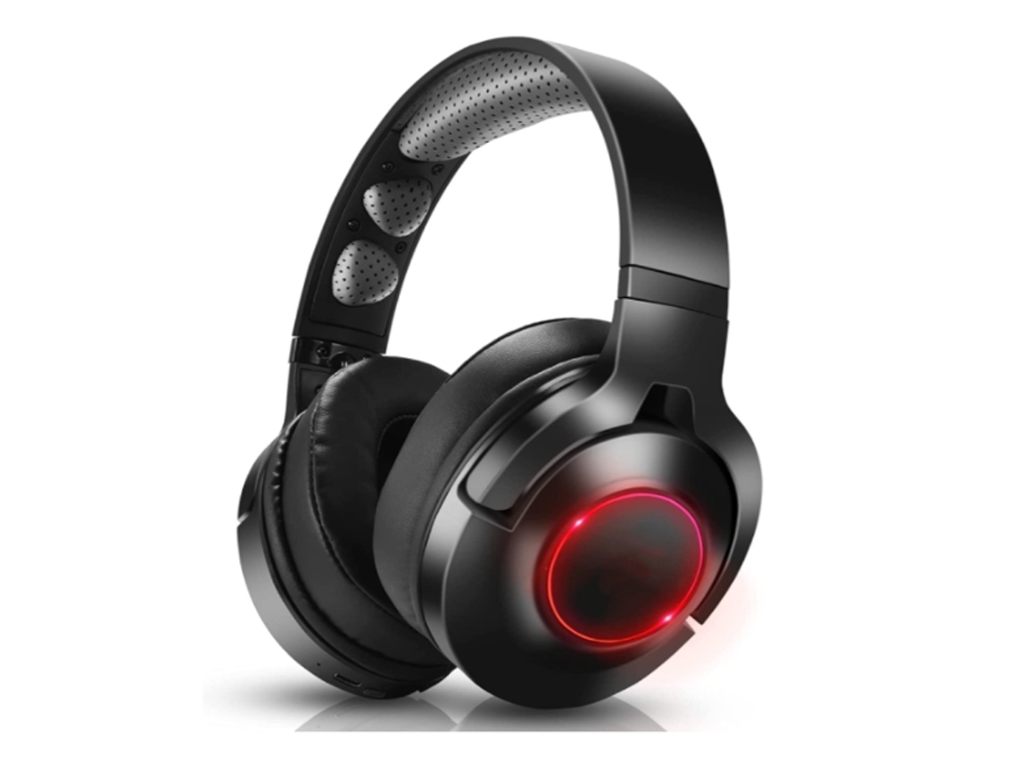 Auriculares para juegos con cable para Ps5 Xbox One Pc con micrófono desmontable auriculares con cancelación de ruido sin YEMAESRE