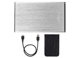 Disco Duro Externo (usb3.0 Plug And Play) De 2.5 Pulgadas, Metal Brushed, Para Portátil, 500gb