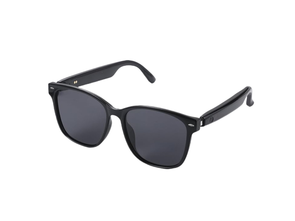Gafas inteligentes Eifson Gs16, gafas de sol musicales 2 en 1 con protección UV (negras)