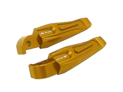 Accesorios para motocicleta: Reposapiés trasero CNC para pasajero Yamaha Xmax300/xmax250 2017-2023
