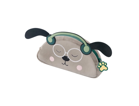 Estuche Escolar AMBAR Dog Person Green Furry 2023 6161200170022