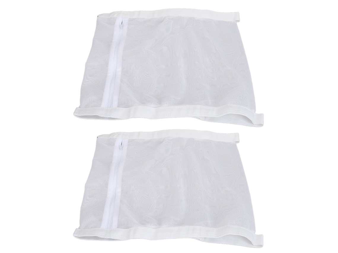 2pcs Bolsa Secadora De Zapatos Reutilizable Malla Lavado Zapatillas Con Correa Elástica Cremallera Para Hogar Dormitorio Hotel