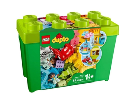 LEGO Duplo: Caja de piezas de lujo - 10914 (Edad Mínima: 1,5 - 85 Piezas)