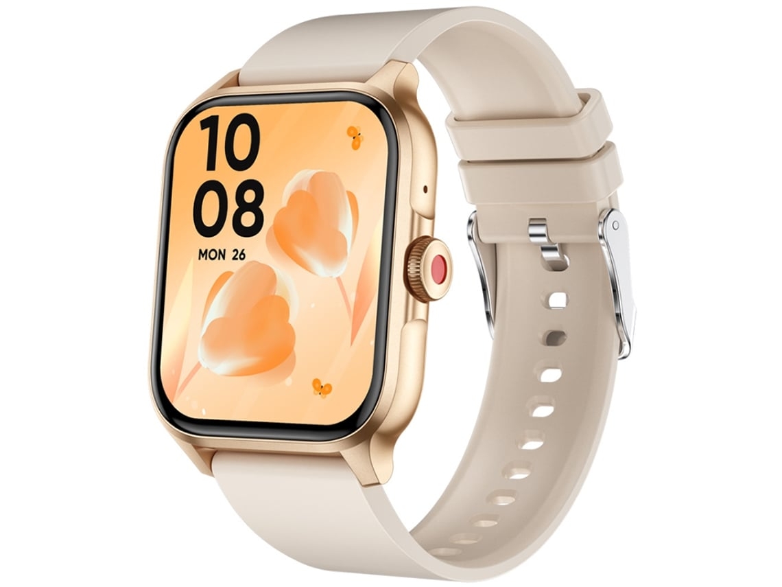 Reloj inteligente con llamadas Bluetooth, frecuencia cardíaca, oxígeno en sangre, presión arterial, azúcar en sangre y monitoreo de lípidos de Yunzii.