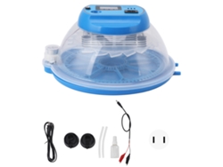 Incubadora de huevos con control de temperatura y aspersor automático para gallinas, palomas, codornices y patos - Enchufe estadounidense de 110 V