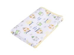 Alfombrilla Absorbente Impermeable Para Bebés, Algodón Suave, Cambiador, Amarillo, Tamaño Mediano