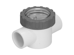 Válvula Antirretorno Transparente Para Piscina V501a, Accesorio Para Bomba De Alta Resistencia, Abs Pvc.