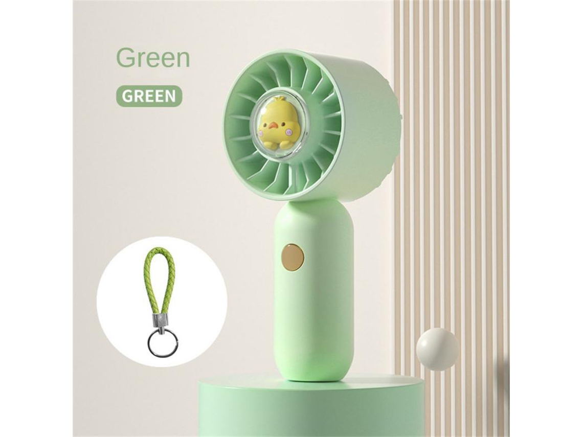 Mini ventilador MDUG con forma de pato, 3 velocidades, batería de 502 mAh, para mantenerte fresco en verano.