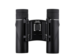 Binóculos Compactos 10x25 Pequenos E Leves Toque De Borracha Mini Binóculos Dobráveis De Bolso Com Lente Totalmente Revestida Para Viagens Facpoet