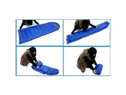 2026-bolsa De Dormir Para Camping Adulto Azul, Ligera, Comprimible, Resistente Y Cómoda Para Aventuras Al Aire Libre