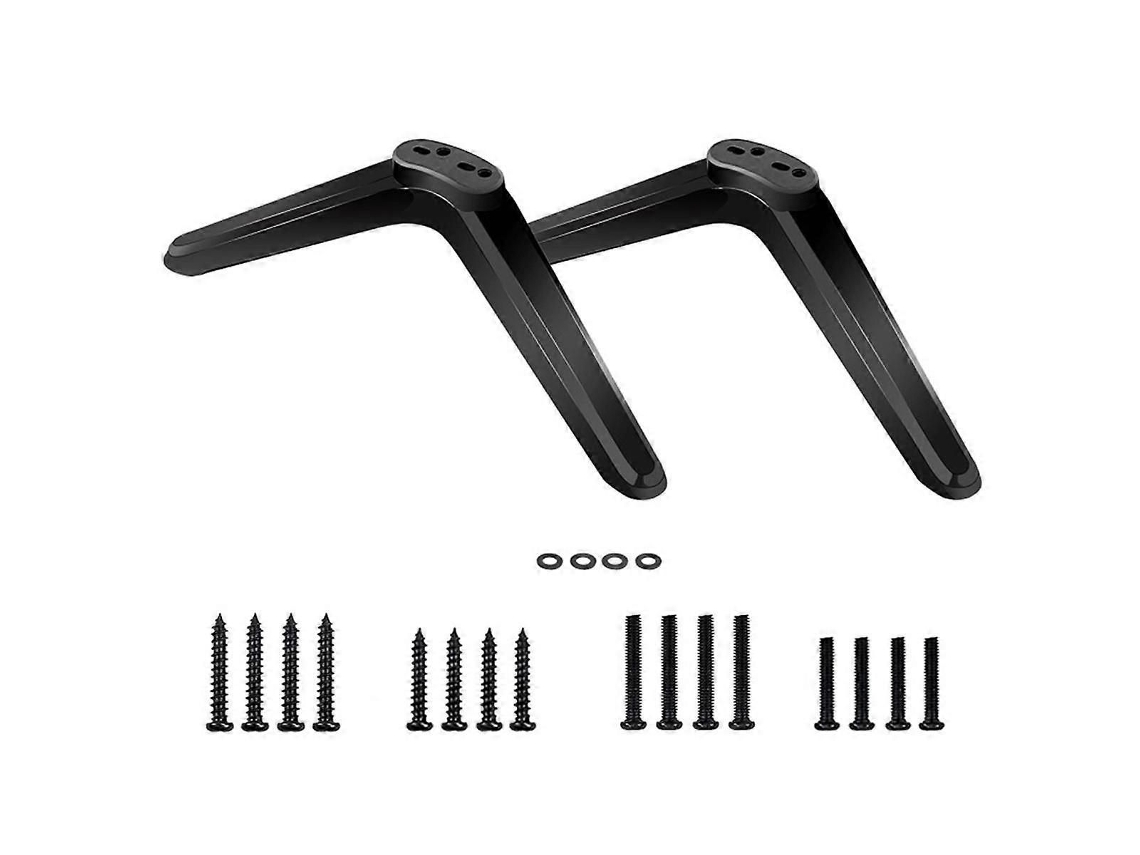 Soporte Para Tv Tcl Con Patas De 28, 32, 40, 43, 49, 50, 55 Y 65 Pulgadas. Soporte Para Tv Tcl Roku Con Patas, Compatible Con Los Modelos 28d2700 Y 32s321, Incluye Tornillos.