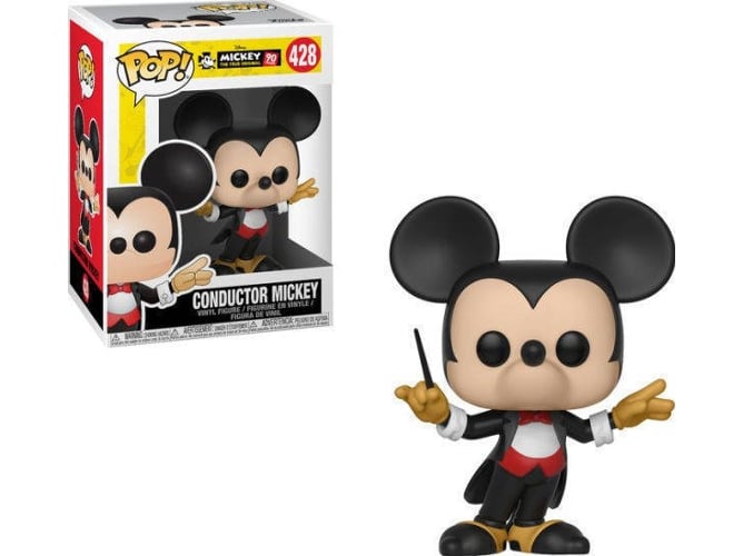 Figura de vinilo FUNKO POP ! Mickey Mouse 90 th Anniversary: Conductor