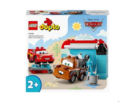 LEGO Duplo Diversion En El Autolavado Con Rayo Mcqueen Y Mate (Edad Mínima Recomendada: 2 años - 29 Piezas)