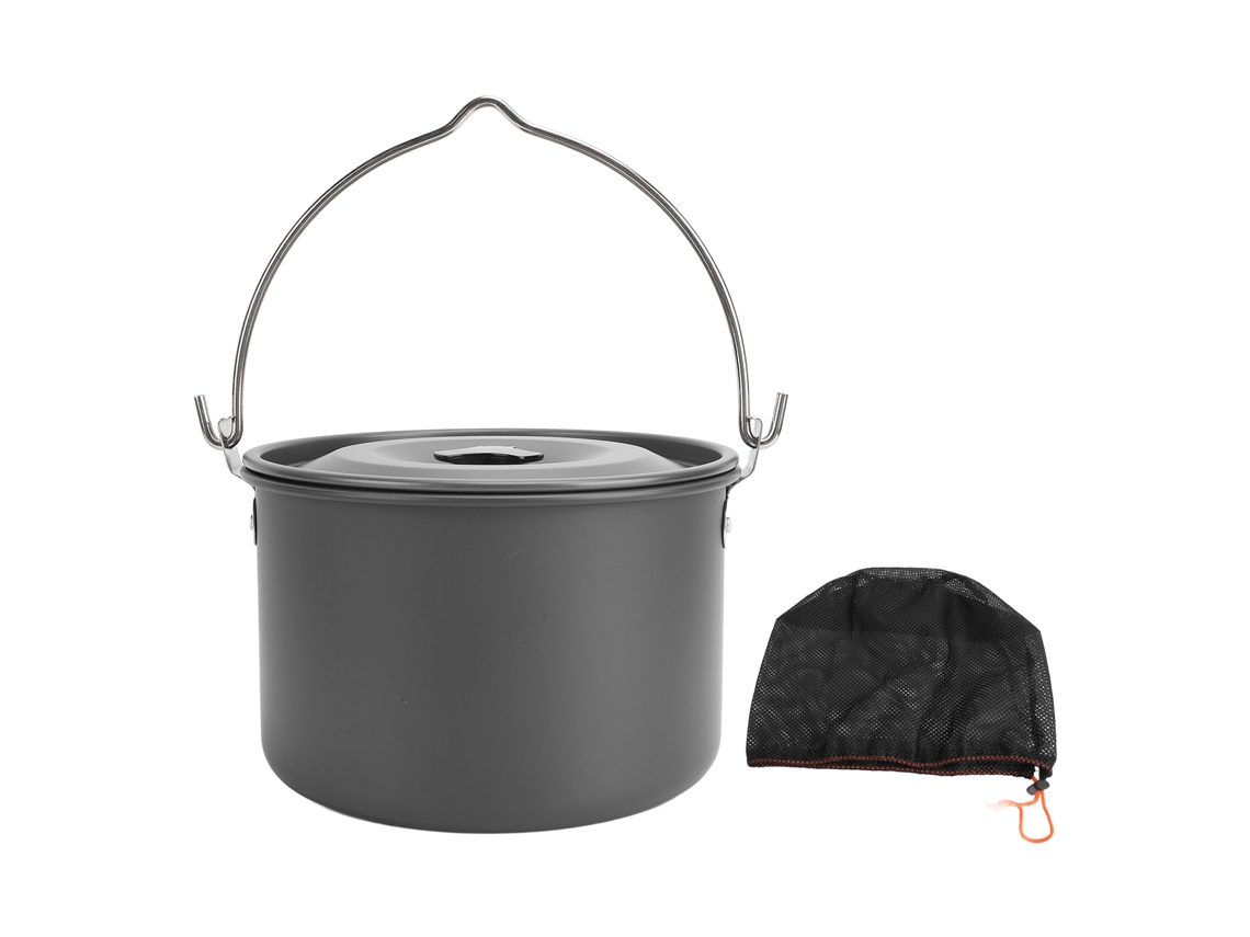 Olla Colgante Multifuncional Antiadherente Y Resistente Al Calor De Gran Capacidad Para Acampar.