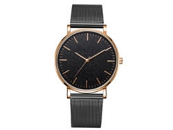 Reloj De Pulsera De Cuarzo Zhoulianfa Con Esfera Redonda De Cuero Sintético Blanco Para Mujer Y Hombre.