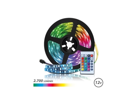 Tira LED ELBAT EB0400 con mando (5m)