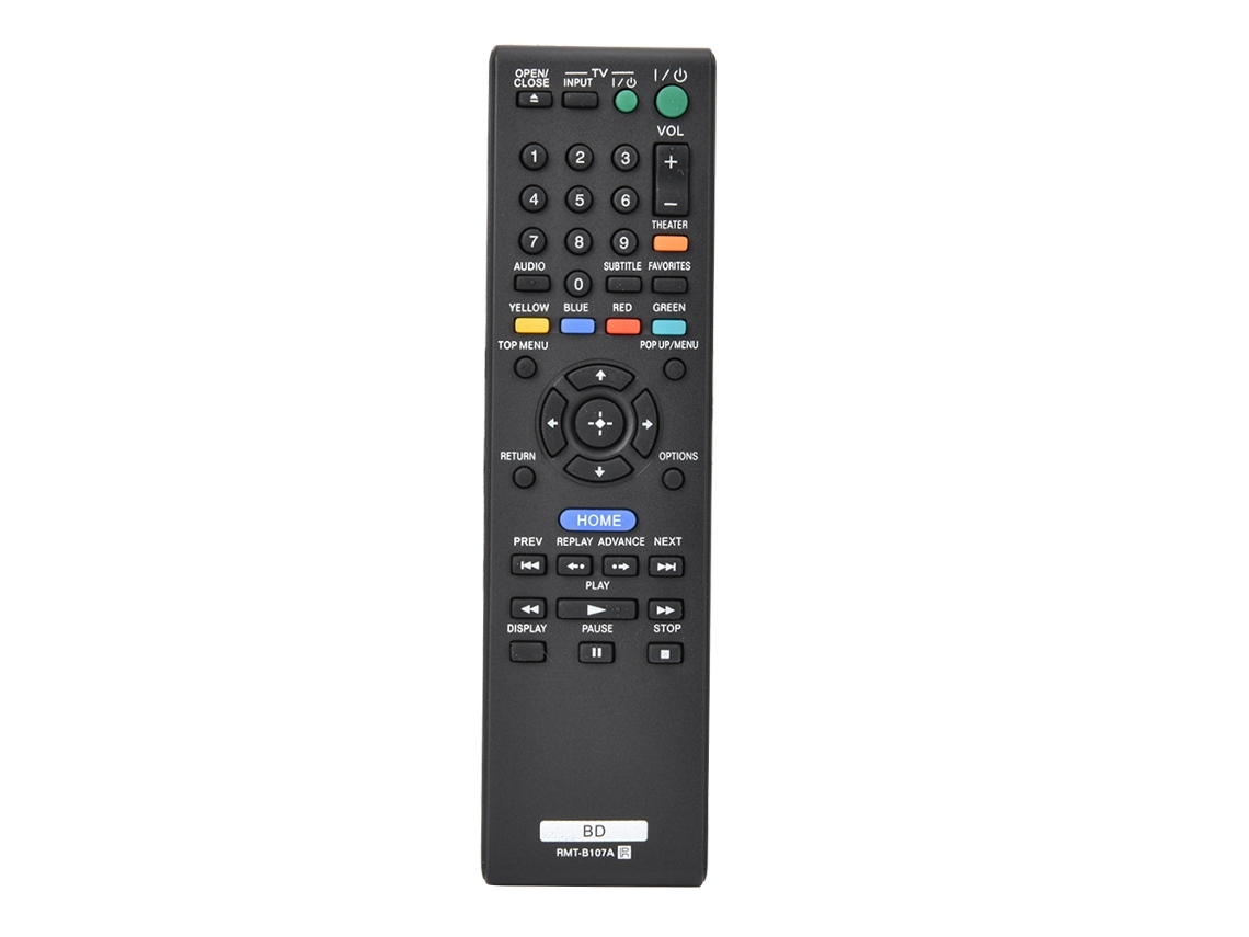 Controle Remoto Substituto Commander Para Sony Rmt B107a Para Dvd Bdp-bx37 Bdp-s370 Bdp-s373 Etc