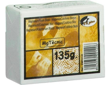 Magnésio De Escalada 8 C PLUS Bloque Colofónia (0.13 Kg)