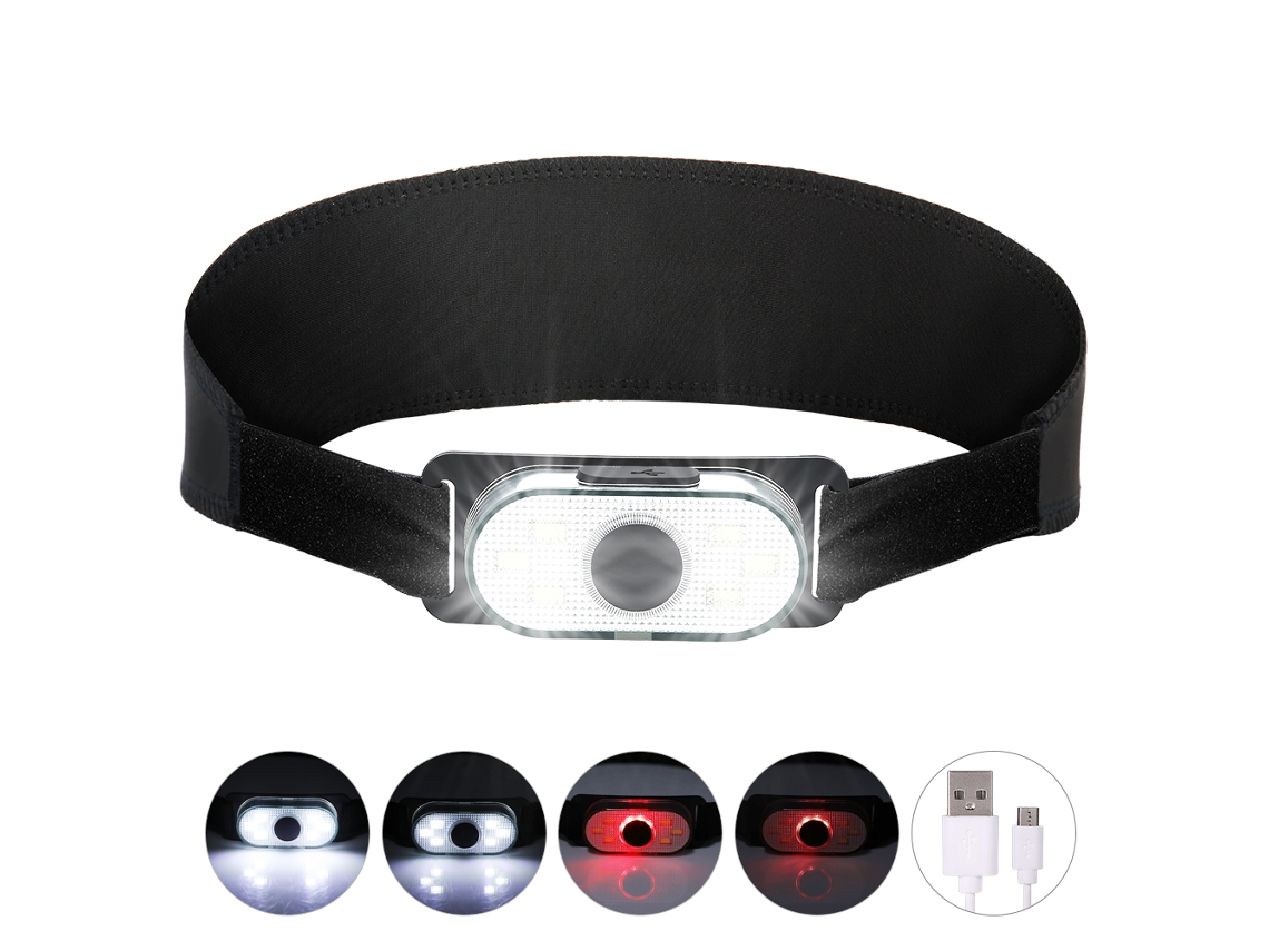 2026-farola Led Recargable Pack De 2 Para Camping, Running Y Deportes Nocturnos